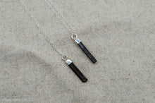 Load image into Gallery viewer, Green Tourmaline Point Pendant Necklace | Sterling Silver