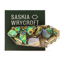 Load image into Gallery viewer, Abalone Shell Resin Hair Clip Barrette | Geometric Clip