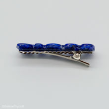 Load image into Gallery viewer, Lapis Lazuli Wiggle Wavy Resin Hair Clip