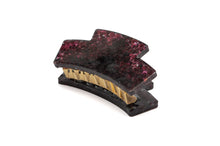 Load image into Gallery viewer, Garnet Gemstone Resin Hair Claw