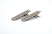 Load image into Gallery viewer, Rose Quartz Resin Hair Clip Barrette Set