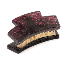 Load image into Gallery viewer, Garnet Gemstone Resin Hair Claw