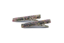 Load image into Gallery viewer, Watermelon Tourmaline Resin Hair Clip Barrette Set