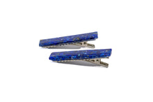 Load image into Gallery viewer, Lapis Lazuli Resin Hair Clip Barrette Set