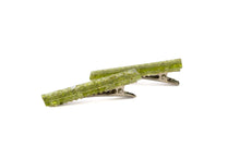 Load image into Gallery viewer, Peridot Resin Hair Clip Barrette Set