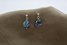 Load image into Gallery viewer, Abalone Shell Necklace and Earrings Gift Set | Sterling Silver