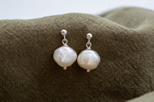 Load image into Gallery viewer, Freshwater Pearl Necklace and Earrings Gift Set | Sterling Silver