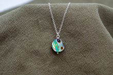 Load image into Gallery viewer, Abalone Shell Necklace and Earrings Gift Set | Sterling Silver