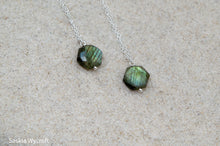 Load image into Gallery viewer, Hexagon Labradorite Necklace | Sterling Silver