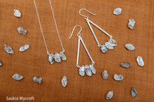 Load image into Gallery viewer, Herkimer Diamond Drop Hook Earrings | Sterling Silver