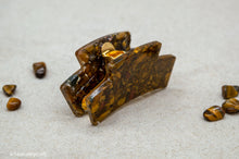 Load image into Gallery viewer, Tigers Eye Resin Hair Claw