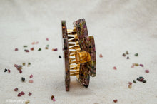 Load image into Gallery viewer, Watermelon Tourmaline Resin Hair Claw