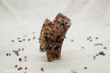 Load image into Gallery viewer, Watermelon Tourmaline Resin Hair Claw