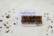 Load image into Gallery viewer, Watermelon Tourmaline Resin Hair Clip Barrette Set