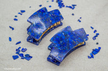 Load image into Gallery viewer, Lapis Lazuli Resin Hair Claw