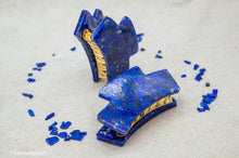 Load image into Gallery viewer, Lapis Lazuli Resin Hair Claw