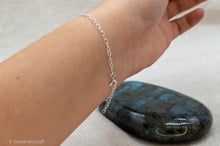 Load image into Gallery viewer, Rough Labradorite Bracelet | Sterling Silver
