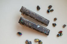 Load image into Gallery viewer, Titanium Aura Quartz Gemstone Resin Hair Clip