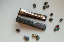 Load image into Gallery viewer, Titanium Aura Quartz Gemstone Resin Hair Clip