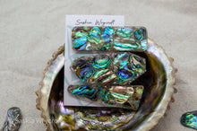 Load image into Gallery viewer, Abalone Shell Resin Hair Clip Barrette Set | Set of 3 Clips
