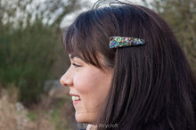 Load image into Gallery viewer, Abalone Shell Resin Hair Clip Barrette | Triangle Clip