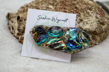Load image into Gallery viewer, Abalone Shell Resin Hair Clip Barrette | Geometric Clip