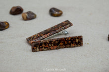 Load image into Gallery viewer, Autumn Leaf Jasper Resin Hair Clip Barrette Set