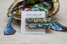 Load image into Gallery viewer, Abalone Shell Resin Hair Clip Barrette Set