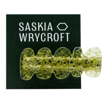 Load image into Gallery viewer, Peridot Wiggle Wavy Resin Hair Clip
