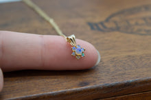 Load image into Gallery viewer, 9ct Opal Flower Cluster Pendant | 1990s Vintage Remodelled
