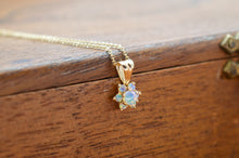 Load image into Gallery viewer, 9ct Opal Flower Cluster Pendant | 1990s Vintage Remodelled
