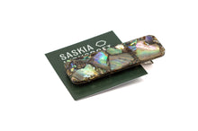 Load image into Gallery viewer, Abalone Shell Resin Hair Clip Barrette | Rectangle Clip
