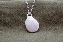 Load image into Gallery viewer, Organic Textured Wave Necklace | Sterling Silver
