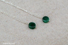 Load image into Gallery viewer, Aventurine Necklace and Earrings Gift Set | Silver Plated | Sterling Silver
