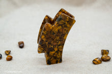 Load image into Gallery viewer, Tigers Eye Resin Hair Claw
