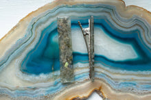 Load image into Gallery viewer, Labradorite Gemstone Resin Hair Clip

