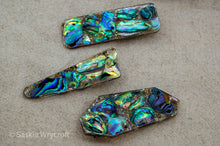 Load image into Gallery viewer, Abalone Shell Resin Hair Clip Barrette | Triangle Clip

