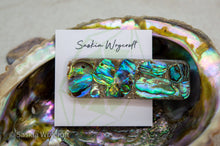 Load image into Gallery viewer, Abalone Shell Resin Hair Clip Barrette | Rectangle Clip
